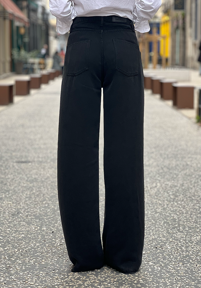 Jean Jude Drill Tencel Noir - Denim Studio Paris