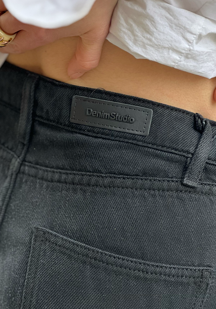 Jean Jude Drill Tencel Noir - Denim Studio Paris