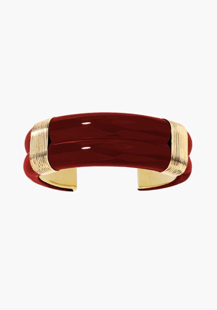 Katt Bangle Large Model Bordeaux