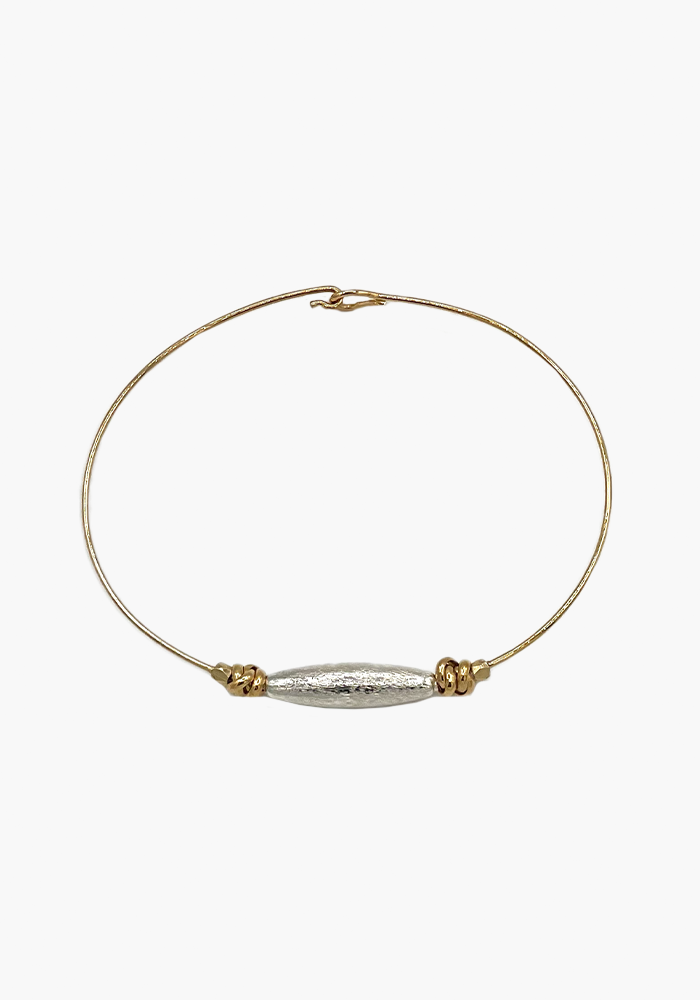 Jonc Tory 1 Argent - Hanka Ïn
