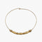 Brazalete Tory 3 bañado en oro