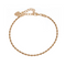 Twist Bangle 2 cuerdas de guitarra trenzadas chapadas en oro