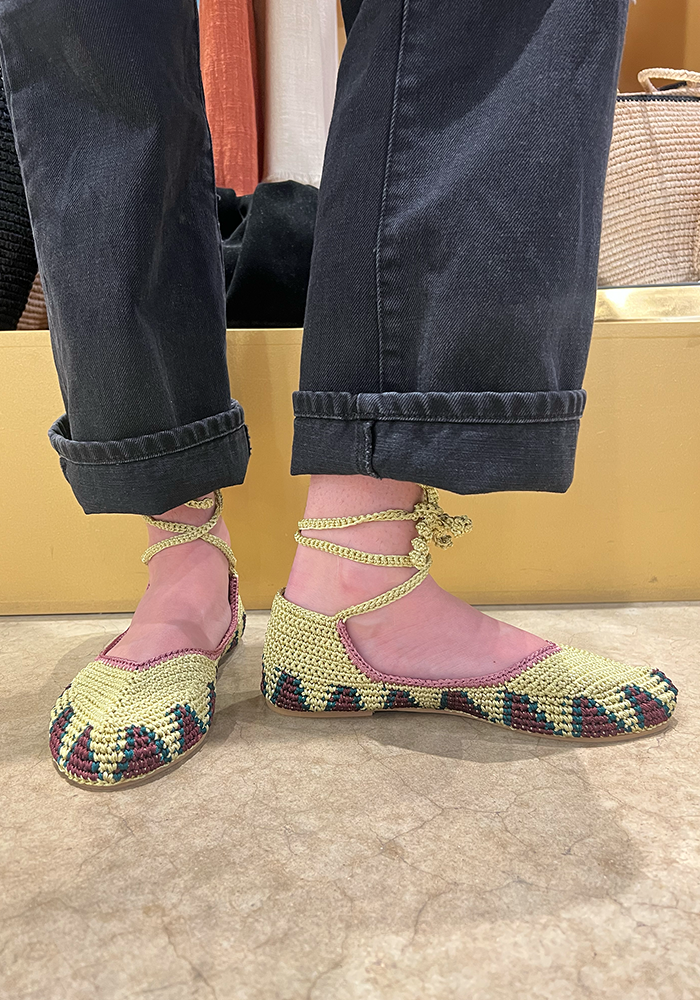 Ballerines High Mustard Yellow - Kashura
