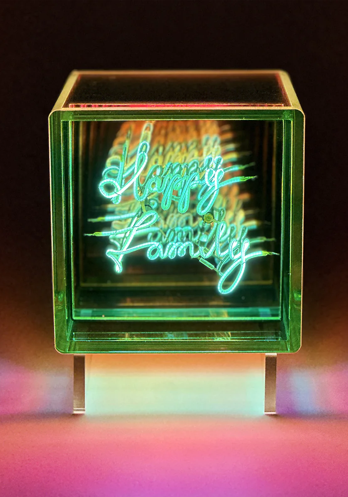 Happy Family Cube Lamp