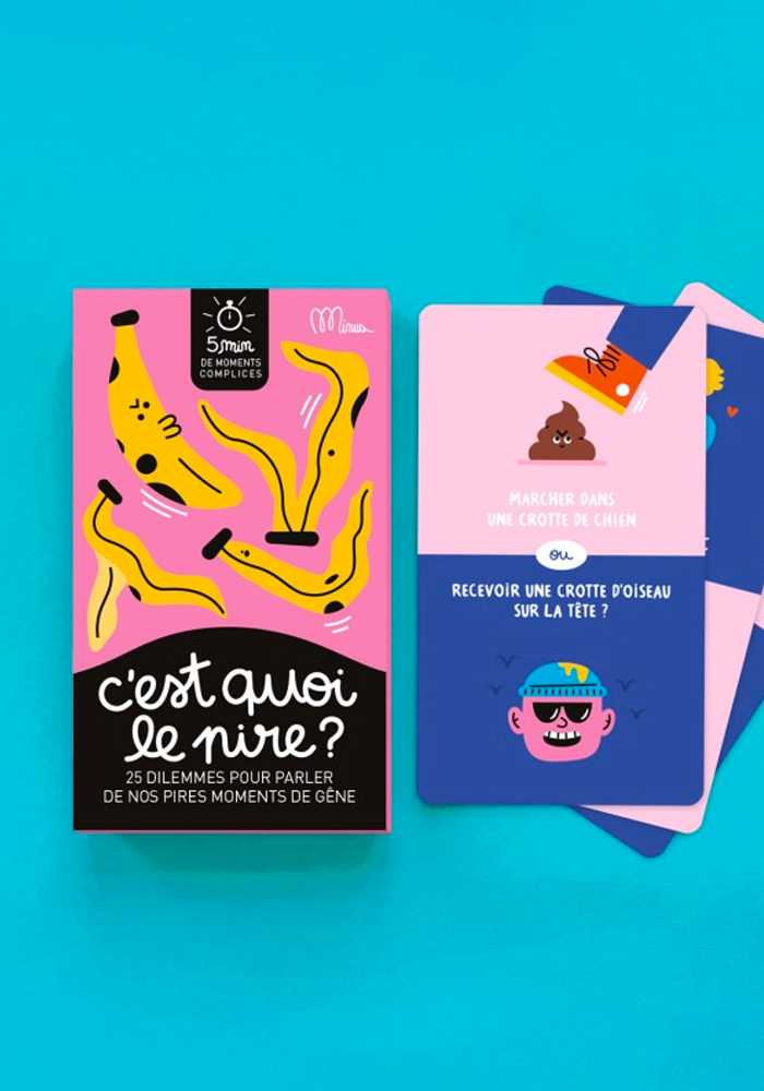 Cartes 5 Minutes De Moments Complices - C'est Quoi Le Pire ? - Minus