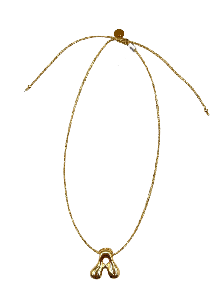 Collier Lettre A - La Môme Bijoux