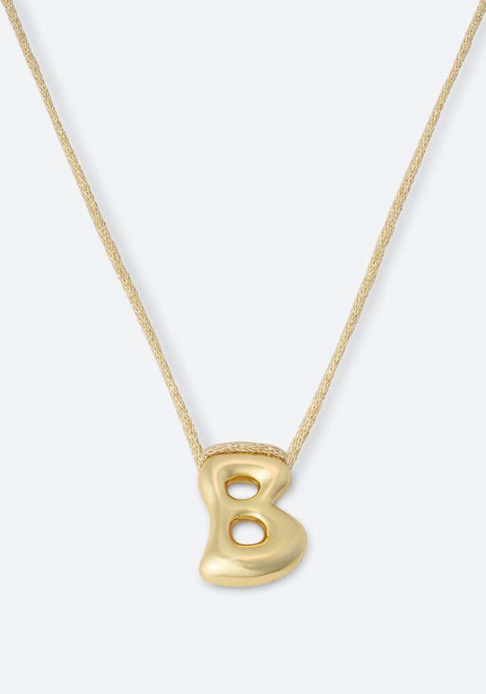 Collier Lettre B - La Môme Bijoux