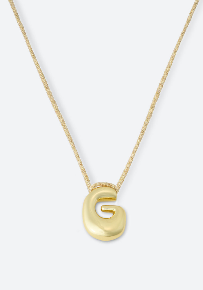 Collier Lettre G - La Môme Bijoux