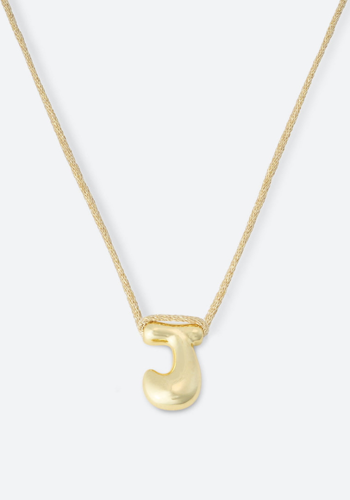 Collier Lettre J - La Môme Bijoux