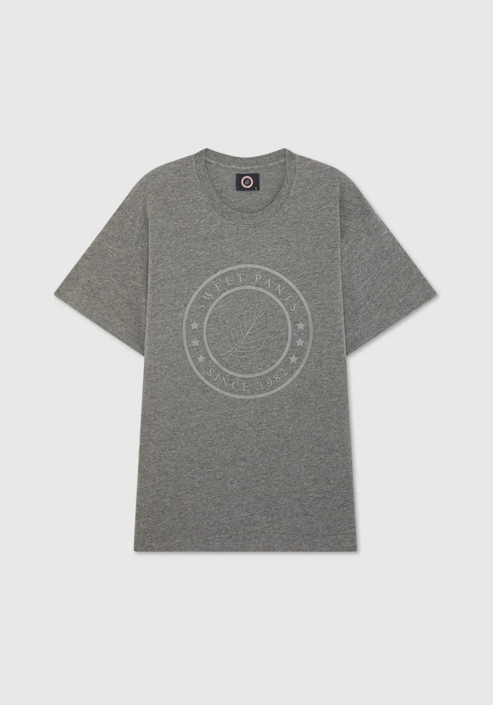 T-Shirt Logo Basic Tee Dark Marl - Sweet Pants