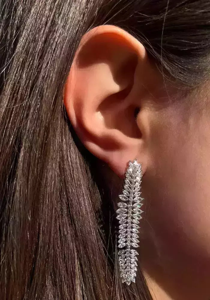 Silver Lukas Earrings