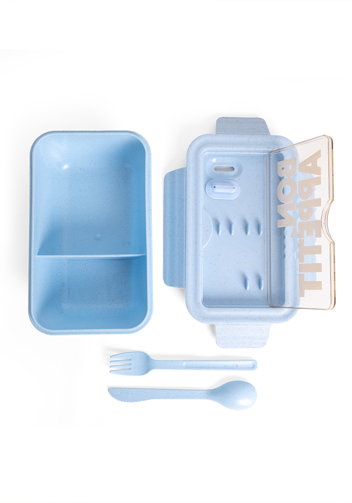 Lunch Box Bon Appétit Bleu - Blush Sélection