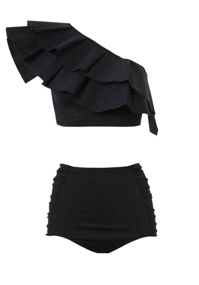 Maillot De Bain Deux Pièces Orsay Noir - Maio Paris