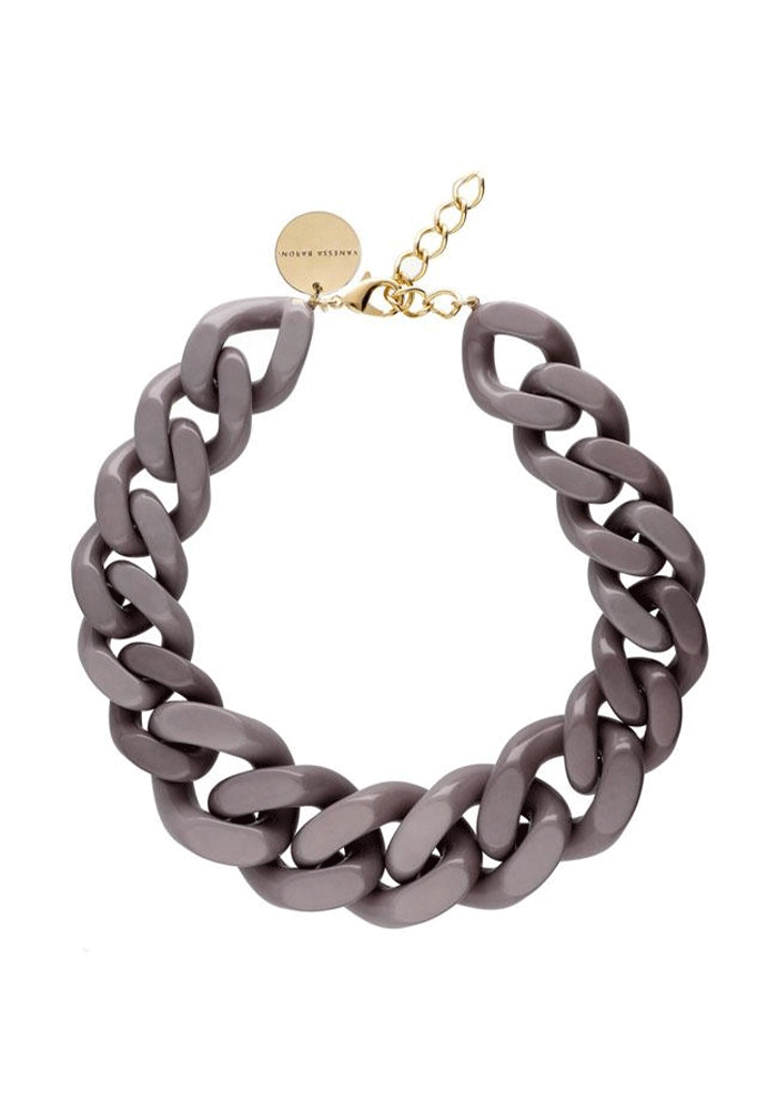 Collier Great Dark Taupe - Vanessa Baroni