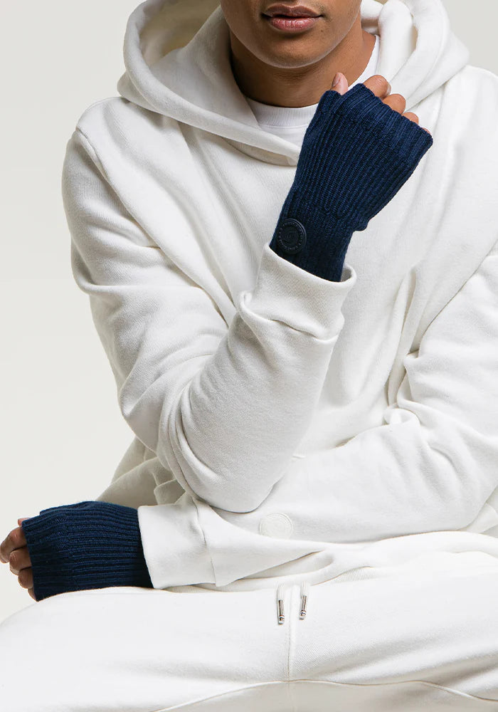 Mitten Navy Short Mittens