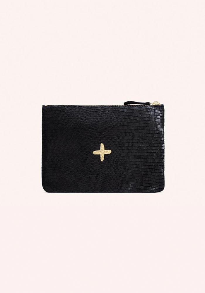 Pochette Monoi Turtle Noir - Isabelle Varin