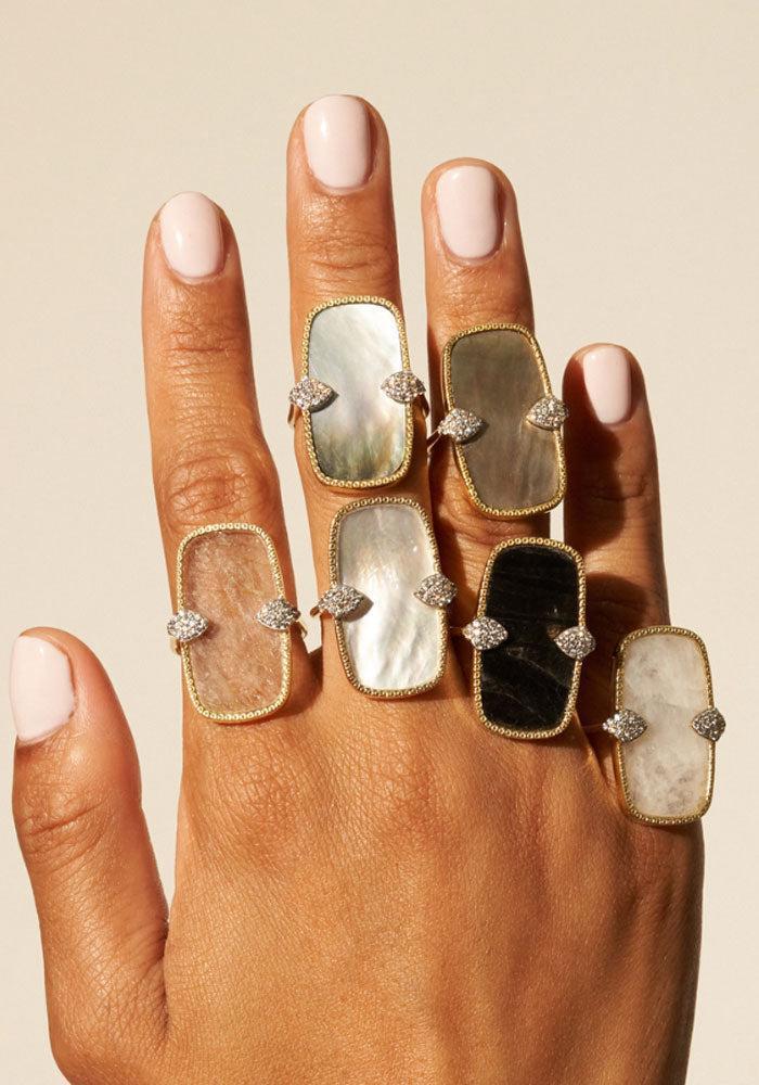 Bague Sangha Nacre - Be Maad