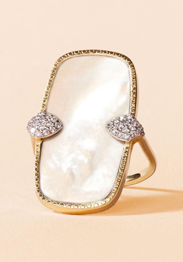 Bague Sangha Nacre - Be Maad