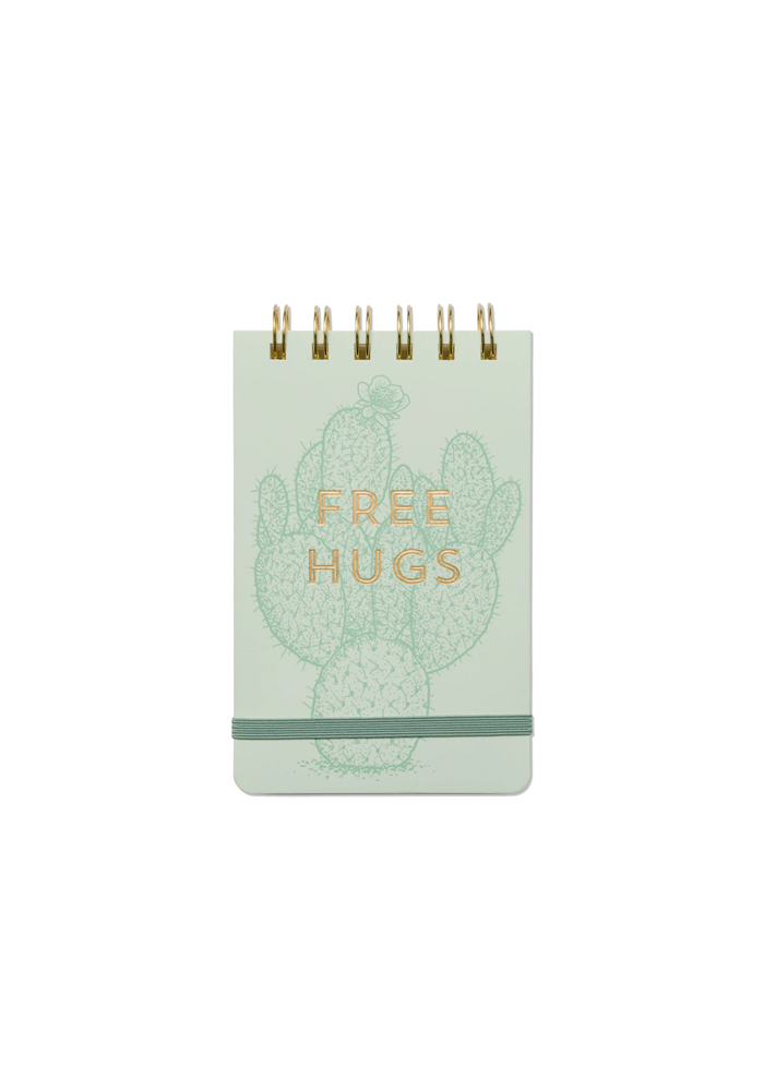 Carnet À Spirales Free Hugs - Blush Sélection Décoration