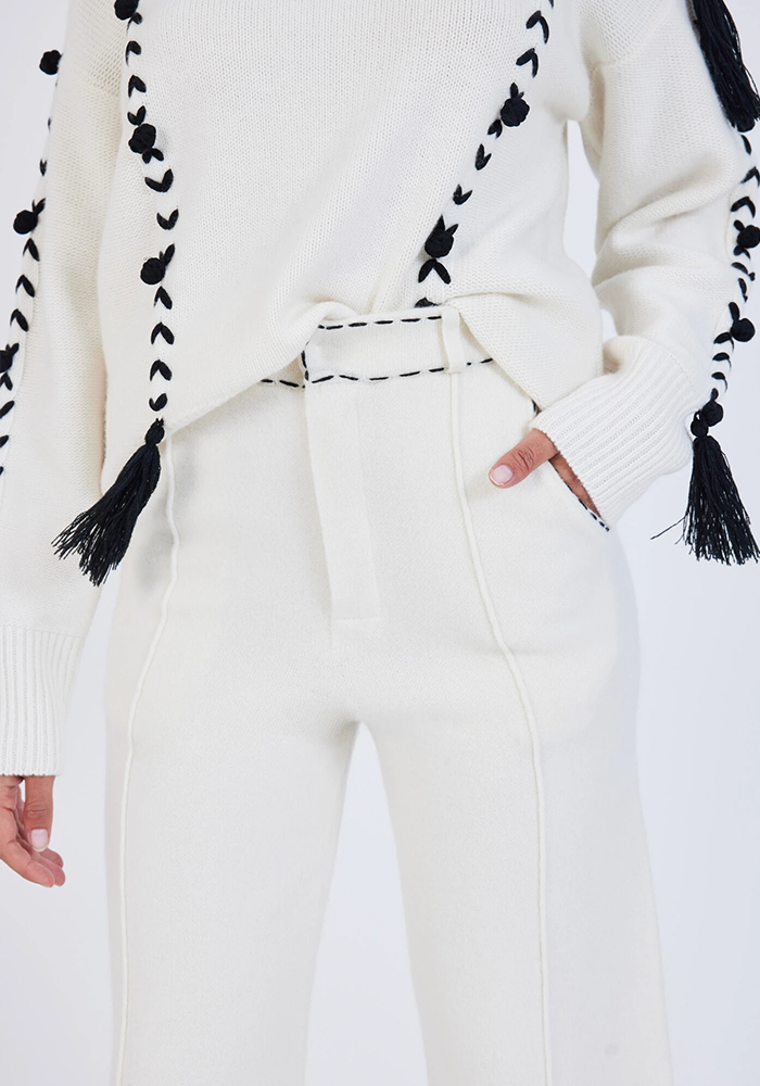 Pantalon Maxim Écru - Not Shy