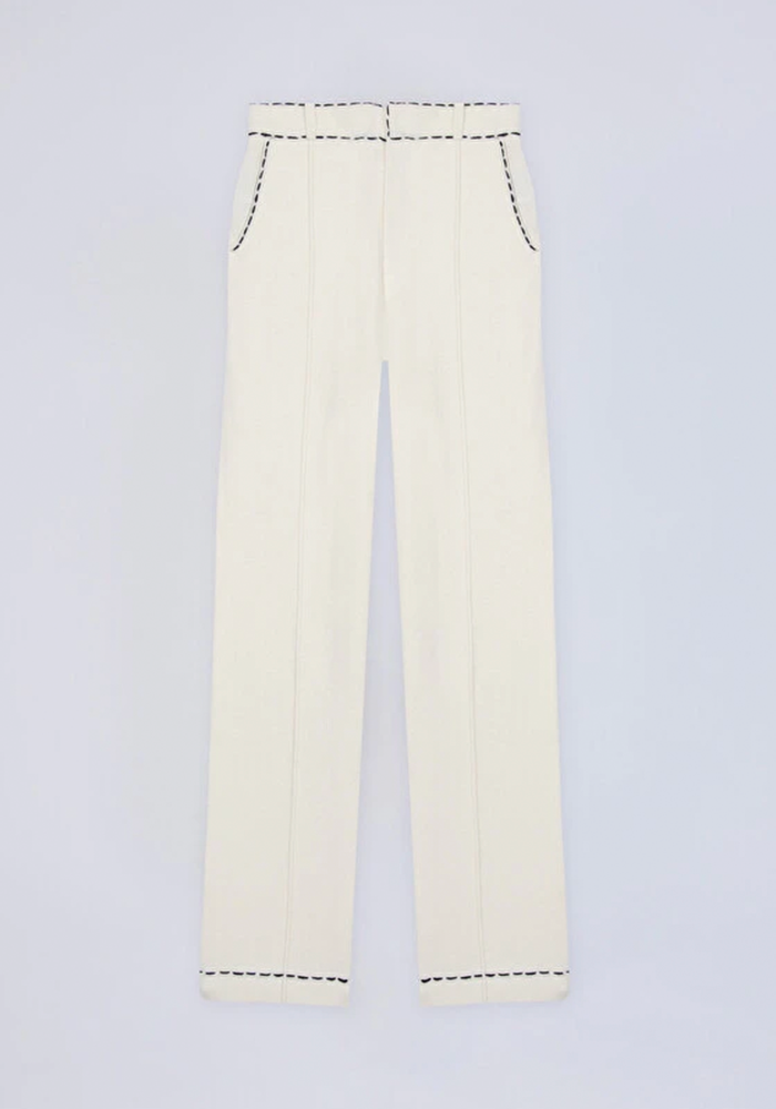 Pantalon Maxim Écru - Not Shy