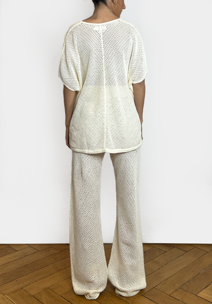 Pull Lira Écru - Not Shy