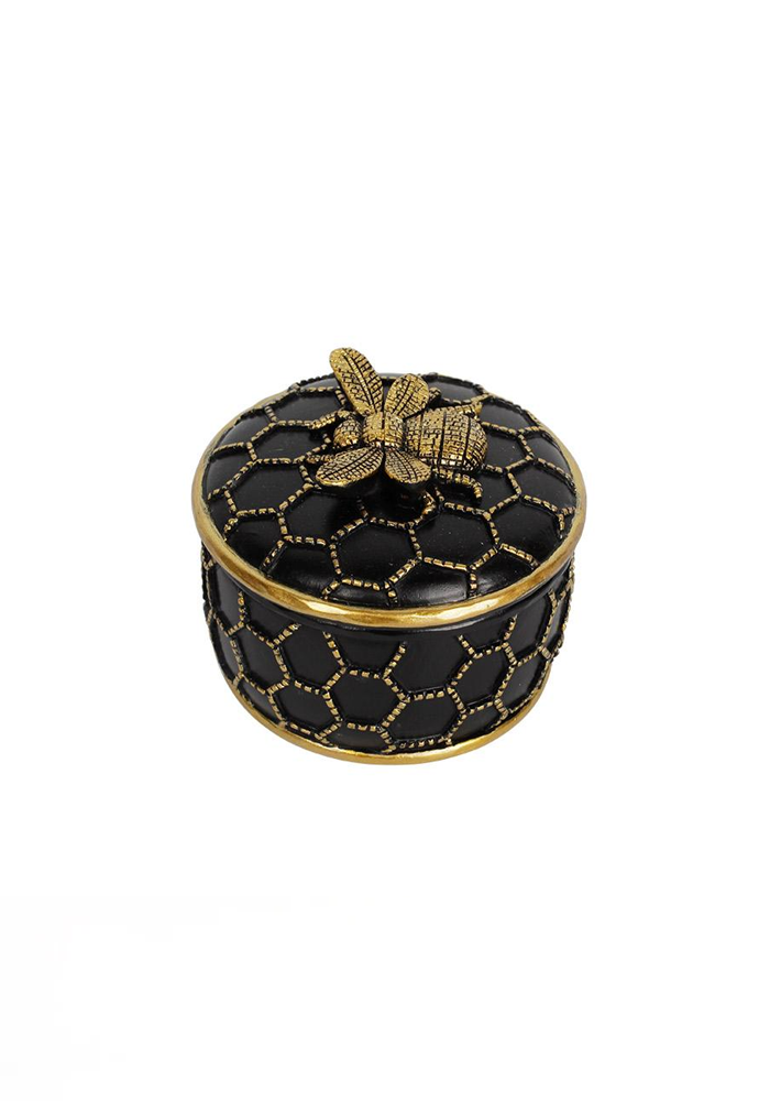 Boite Abeille Noire Et Dorée Petit Modèle - Sélectionné par Blush