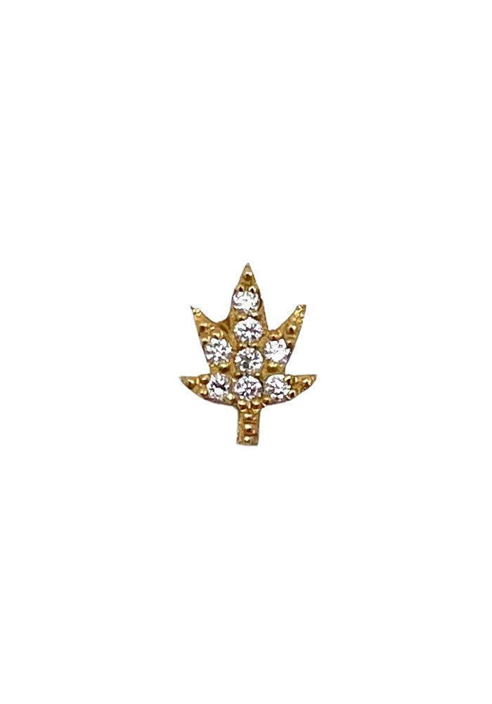 White Diamond Cannabis Piercing