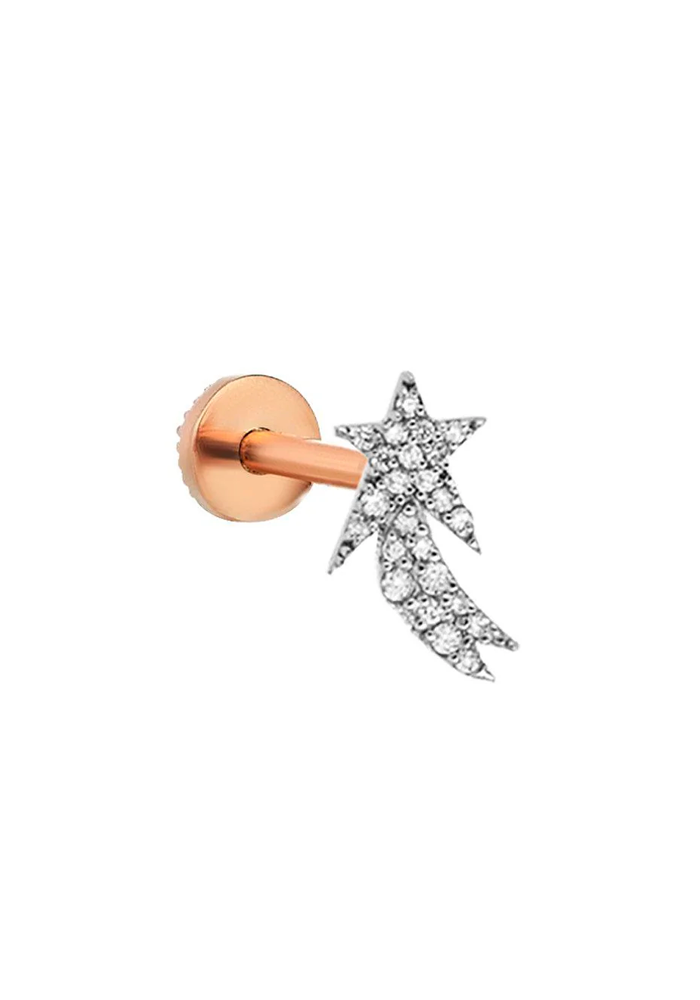 Piercing Comet Pavé - Kismet By Milka