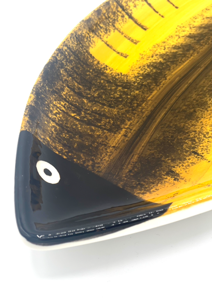 Plat De Présentation Le Poisson Barbus Grand Modèle - Bazar De Luxe