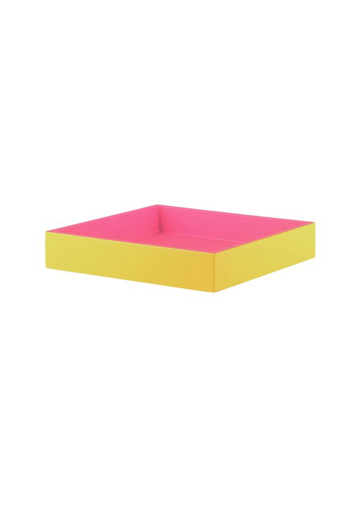 Plateau Spa Carré Jaune - Blush Sélection Décoration