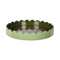 Round Khaki Wavy Tray