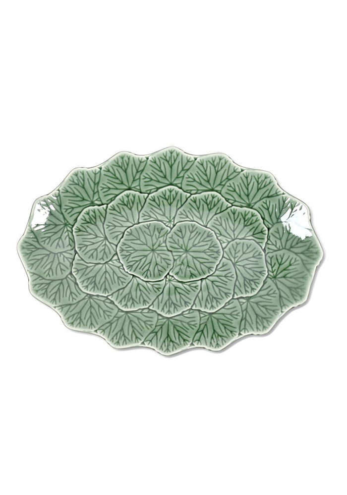 Plat Flora Ovale - Blush Sélection