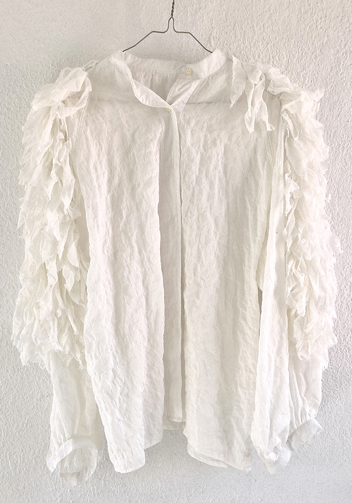 Chemise Birds Blanche - Claramonte