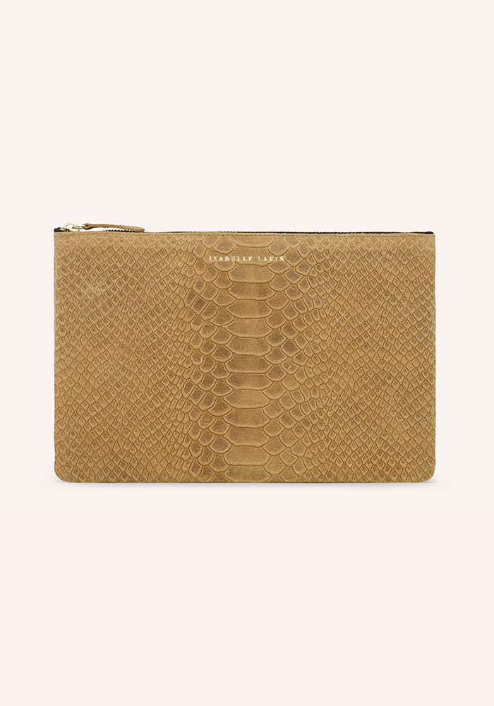 Pochette Love Snake Beige - Isabelle Varin