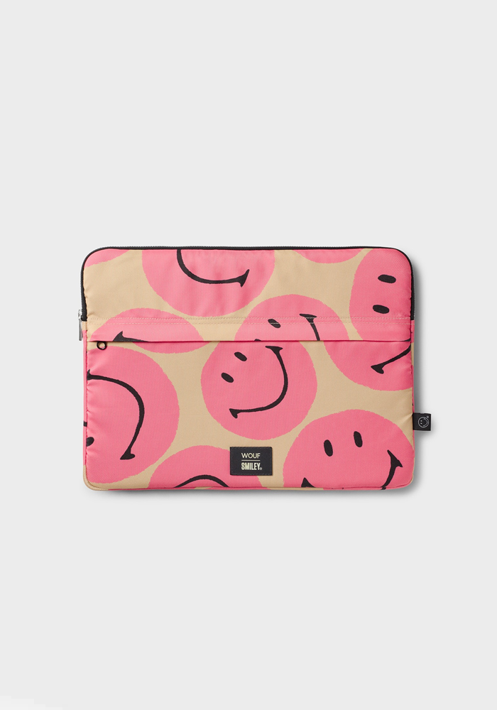 Housse ordinateur 13 et 14 pouces - Macbook Air Pink Love - Wouf