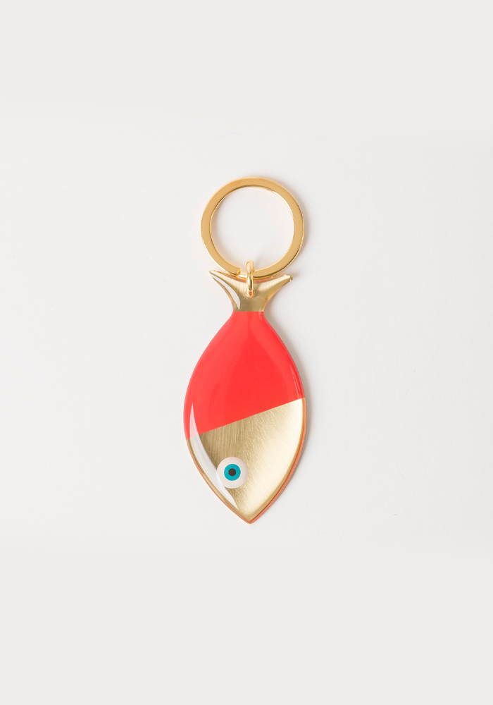 Porte-Clés Poisson Corail - Bord De L'Eau
