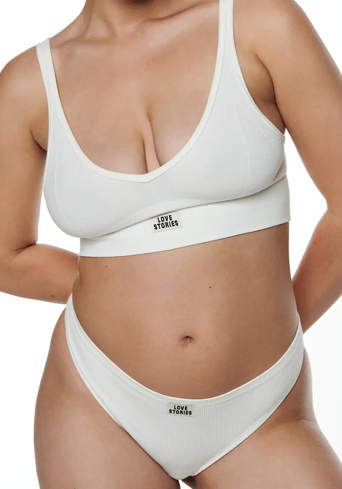 Soutien Gorge Posey Blanc Cassé - Love Stories