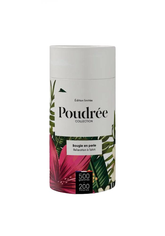 Kit de vela relajante de 500 g en Tahití