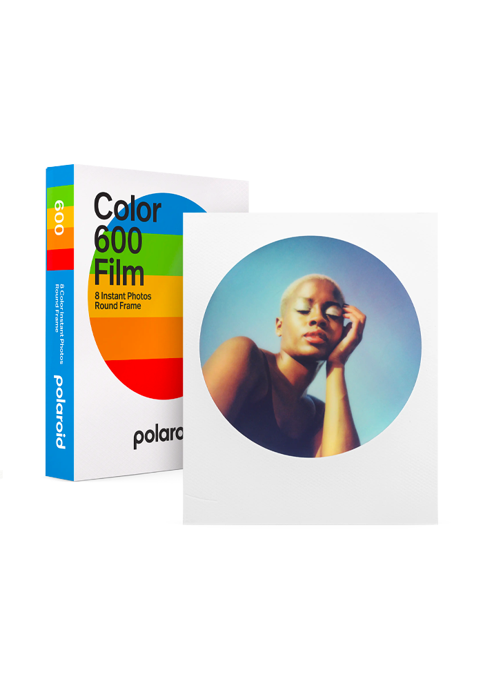 Polaroid Refill 600 Color Photo Round Frame