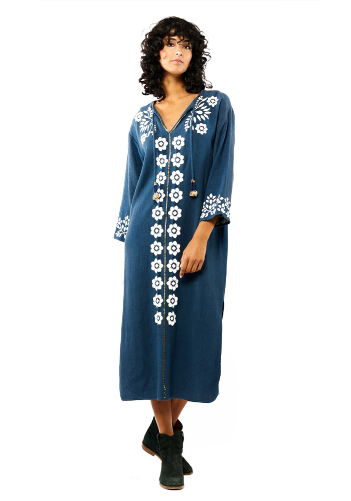 Robe Alberto Bleue - Wild Paris