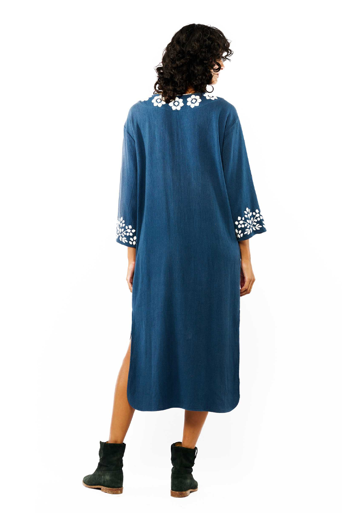 Robe Alberto Bleue - Wild Paris
