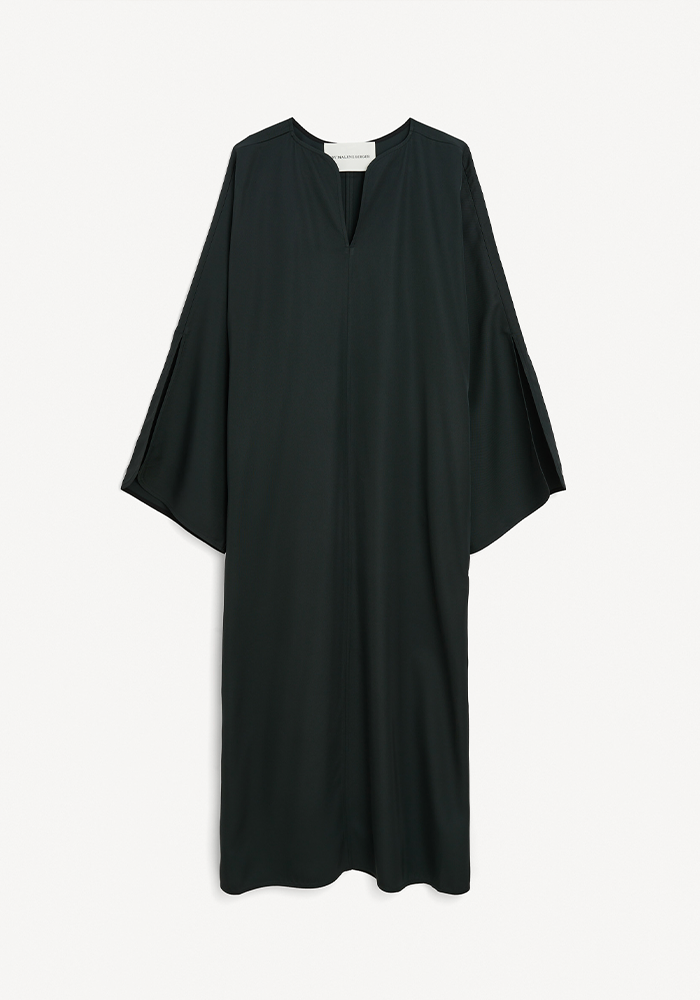 Robe Longue Cais Black - By Malene Birger