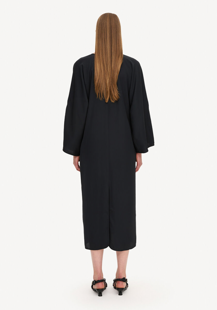 Robe Longue Cais Black - By Malene Birger