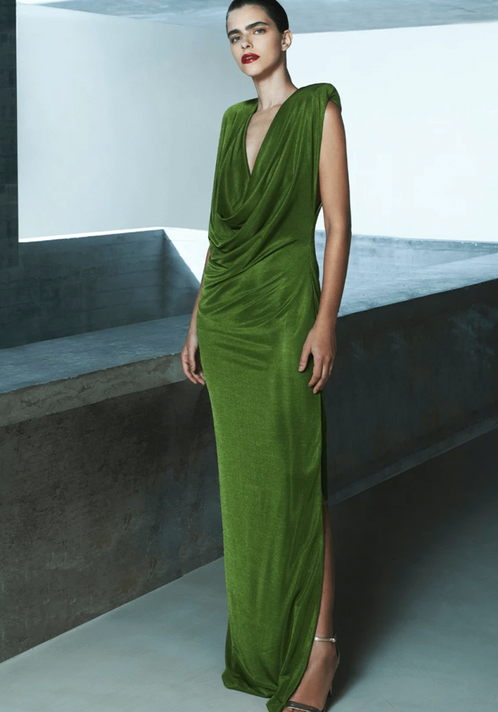 Robe Maya Kaki - Barbara Bela