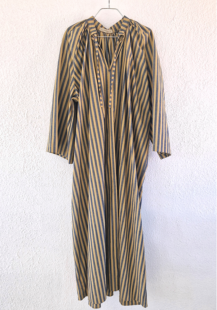 Robe Plissée Camel - Claramonte