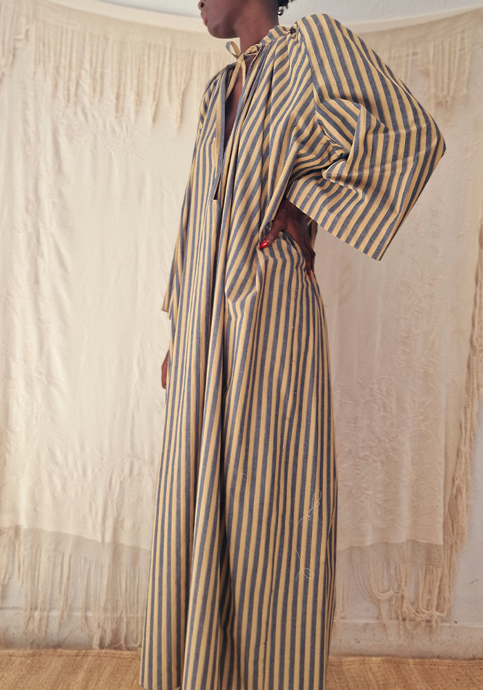 Robe Plissée Camel - Claramonte