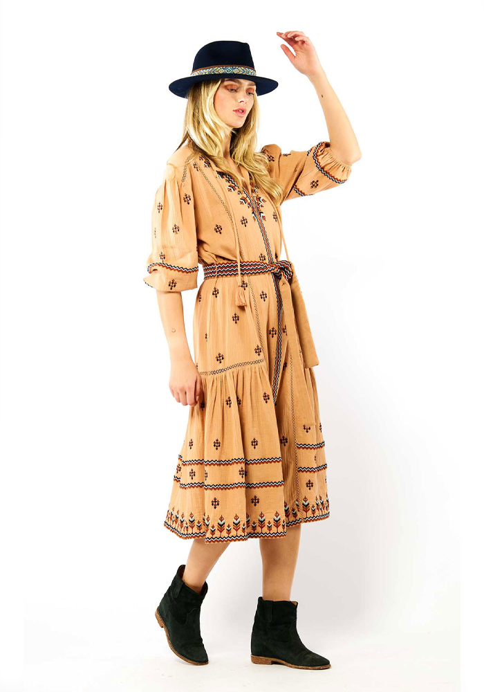 Robe Serena Nude - Wild Paris