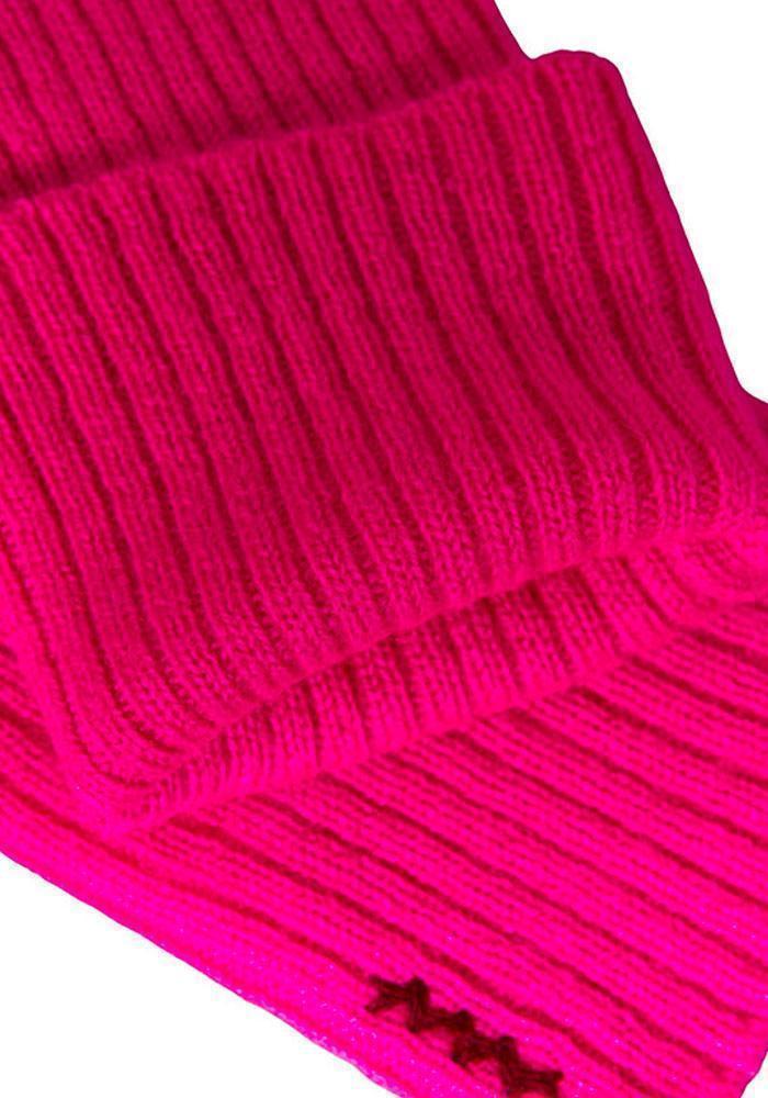 Mitaines Cachemire Rose Fluo - Koon Cachemire