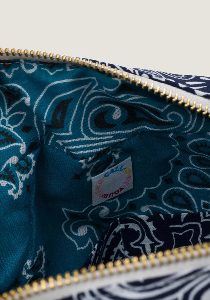Sac Camera Navy Pétrole - Call It By Your Name